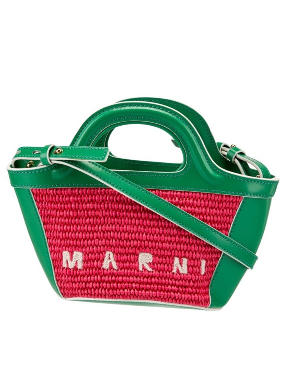Marni Micro Tropicalia Raffia Bag